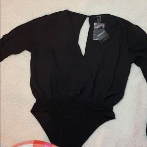 Forever 21 long sleeve bodysuit